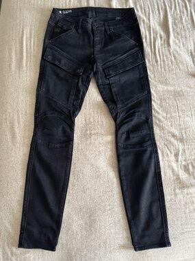 G-Star RAW Air Defence 5620 3D Slim Cargo Pants - Black Wash
